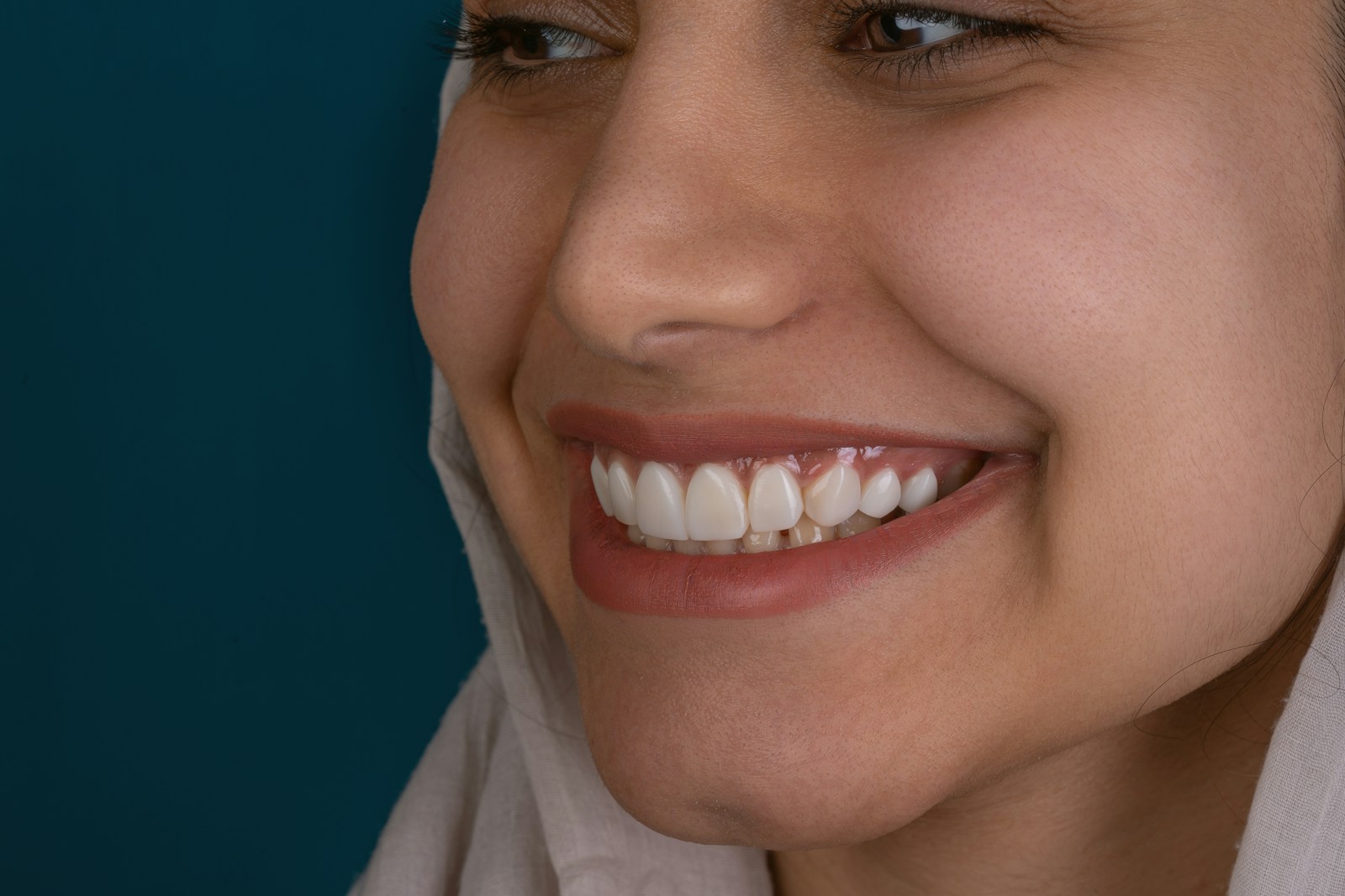 Primer plano de una sonrisa
